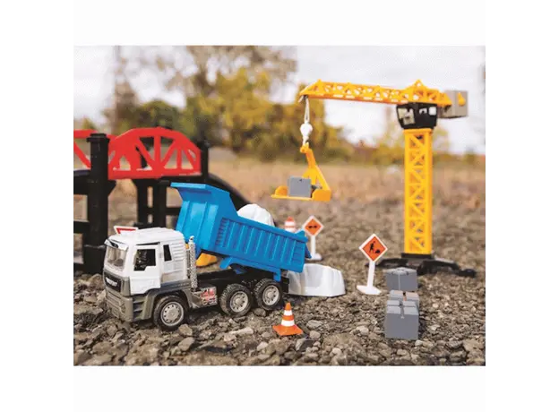 მანქანის კომპლექტი DRIVEN CONSTRUCTION CRANE PLAY SET, 5 image