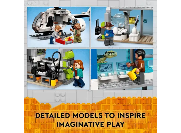 ლეგო LEGO Jurassic World Giganotosaurus & Therizinosaurus Attack 24, 4 image