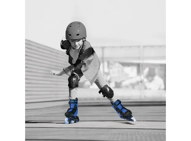 როლიკები NEON COMBO SKATES (SIZE 12-2) (Blue), 5 image