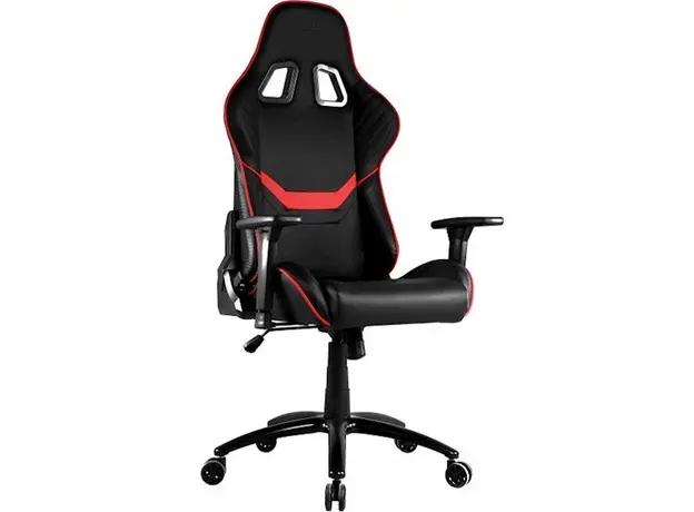 სათამაშო სავარძელი 2E GAMING Chair HIBAGON Black/Red, 5 image