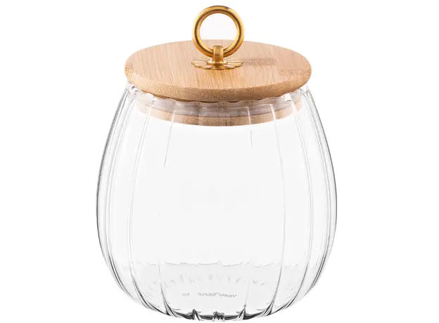 ქილა Ardesto Jar Fresh Vintage 750 ml, glass, bamboo