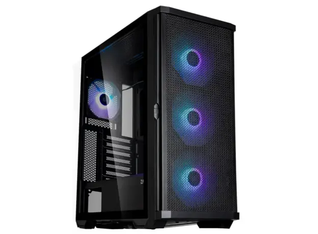 პროცესორის ქეისი Zalman Computer case Z10 PLUS BLACK, without PSU