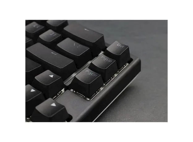 კლავიატურა Ducky Keyboard  One 2 SF, Cherry Speed Silver, RGB LED, RU, Black-White, 5 image