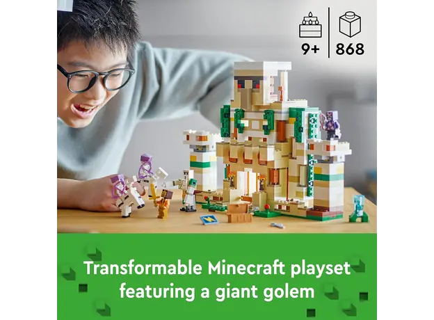 ლეგო LEGO Minecraft The Iron Golem Fortress, 6 image