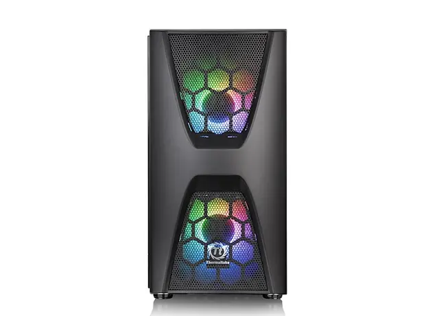 ქეისი Thermaltake CA-1N5-00M1WN-00 Commander C34, ARGB, Mid-tower Case, Tempered Glass, Black, 5 image