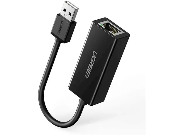 ლან ადაპტერი UGREEN EA20254 (20254) USB to LAN 10/100Mbps Ethernet Adapter (Black), 6 image