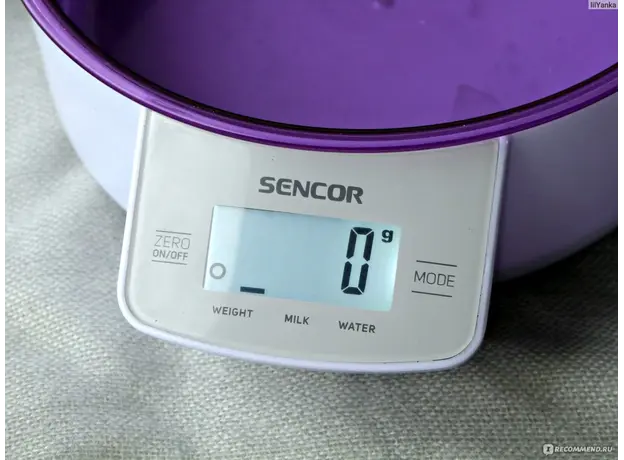 სამზარეულოს სასწორი SENCOR SKS 4004VT