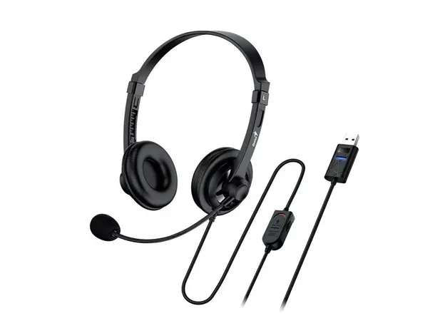 ყურსასმენი Genius/ HS-230U Black, 3 image