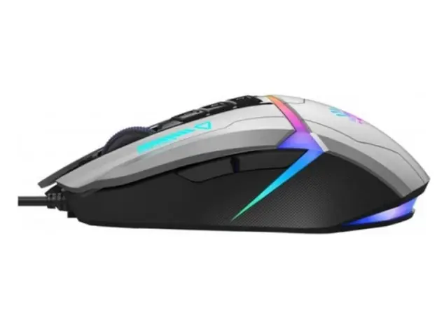 მაუსი A4tech Bloody W60 Max RGB Gaming Mouse Gun Grey, 6 image