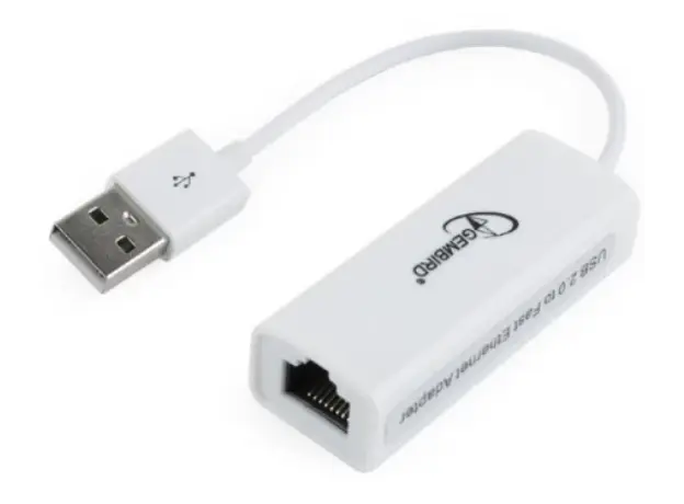 ადაპტერი Gembird NIC-U2-02 USB 2.0 LAN adapter