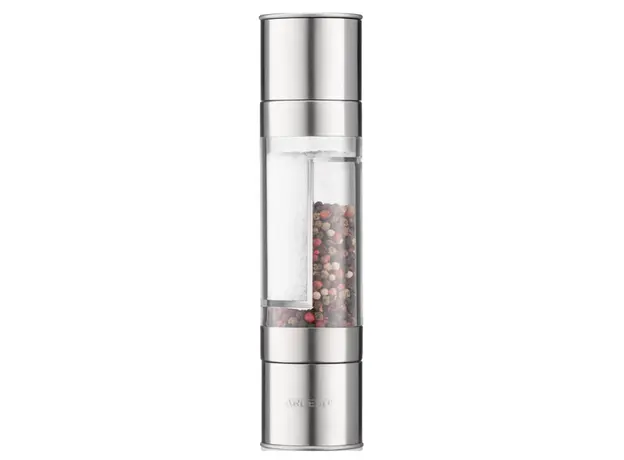 სამარილე და საპილპილე Ardesto Salt and Pepper Mill 2 in 1 Gemini, acryl, stainless steel, 2 image