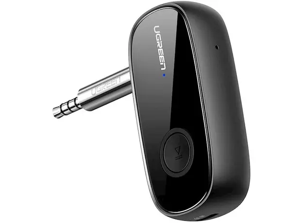 აუდიო ადაპტერი UGREEN CM279 (70304) Bluetooth 5.0 Receiver Audio Adapter APTX with Mic, Black, 2 image