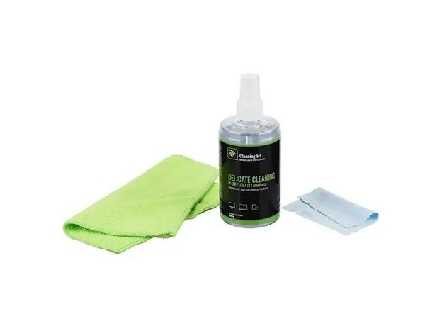 მონიტორის საწმენდი 2E Cleaning kit  300ml Liquid for LED / LCD + 2 wipes 20X20 10X10 cm., 2 image