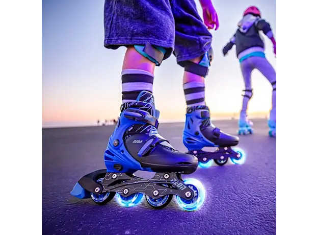 როლიკები NEON Rollers COMBO SKATES BLUE (SIZE 34-38), 4 image