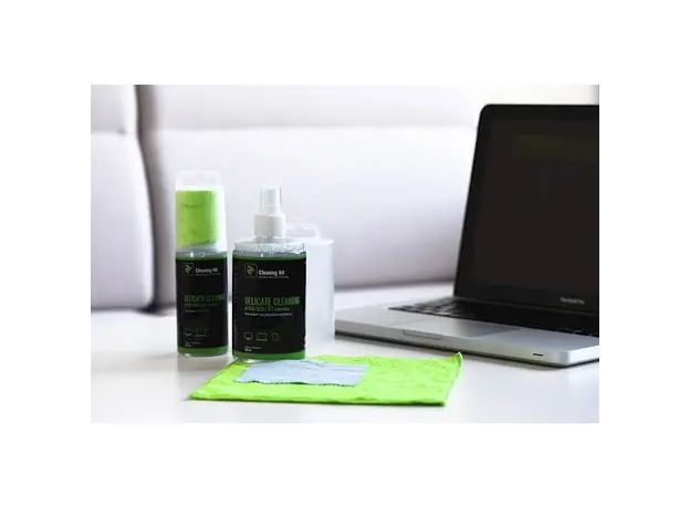 მონიტორის საწმენდი 2E Cleaning kit  300ml Liquid for LED / LCD + 2 wipes 20X20 10X10 cm., 5 image