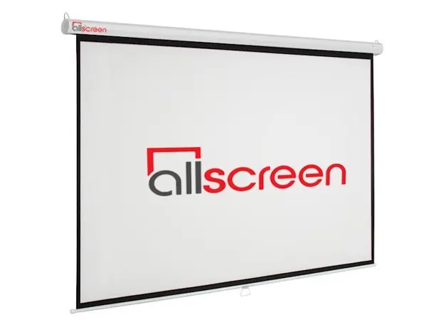 პროექტორის ეკრანი ALLSCREEN MANUAL PROJECTION SCREEN 200X200CM CWP-8080, 2 image