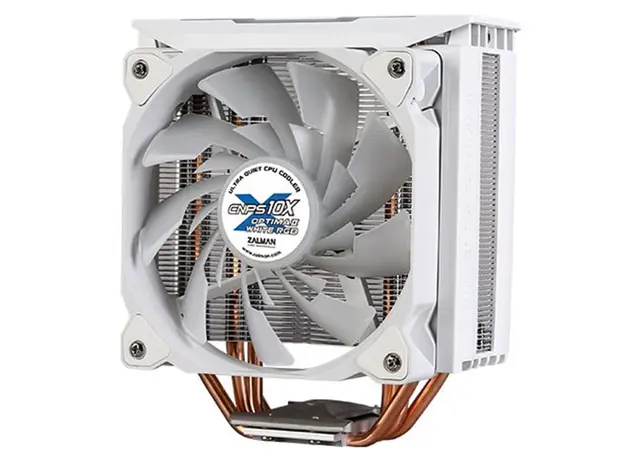 ქულერი Zalman CPU cooling system CNPS10X OPTIMA II White RGB LGA2066,2011-V3,2011,115X,1366,*1700 (ZM-1700MKD), AM4,AM3+,AM3,FM2+,FM2, 120mm,TDP180W, 4 image
