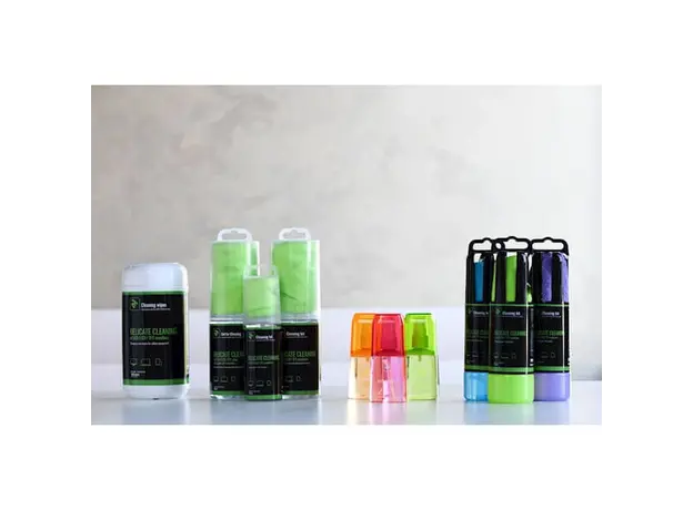 მონიტორის საწმენდი 2E Cleaning kit  300ml Liquid for LED / LCD + 2 wipes 20X20 10X10 cm., 6 image