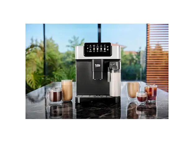 ყავის აპარატი Beko CEG7304X, 1350W, 2L, Coffee Machine, Stainless Steel, 4 image