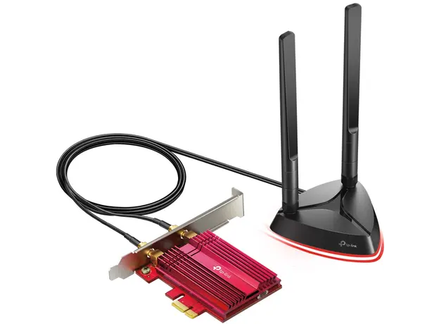 Wi-Fi ადაპტერი TP-Link Archer AX3000E Wi-Fi 6 Bluetooth 5.2 PCIe Adapter, 3 image