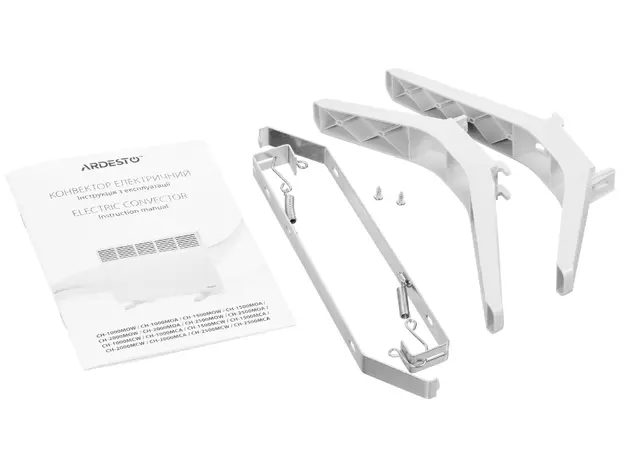 ელექტრო გამათბობელი Ardesto Electric convector CH-1000MCW, 21 m2, 1000 W, white, 8 image