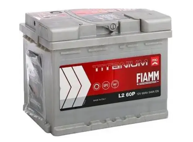 აკუმულატორი FIAMM TP L2 60P 60 ა*ს R+