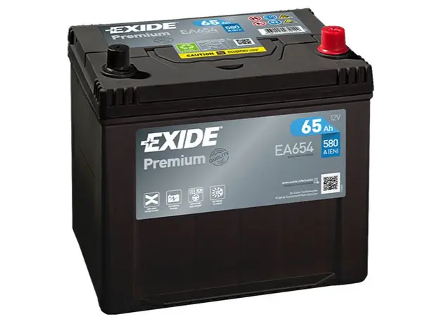 აკუმულატორი Exide PR EA654 65 ა*ს JIS R+