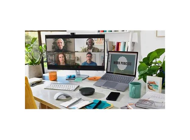 საკონფერენციო დინამიკი Jabra 2755-109 Speak2 55, Bluetooth, Portable USB Conference Speakerphone, Dark Grey, 6 image