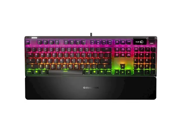 კლავიატურა SteelSeries 64642_SS Apex 7, Wired, RGB, USB, Gaming Keyboard, Black, 3 image