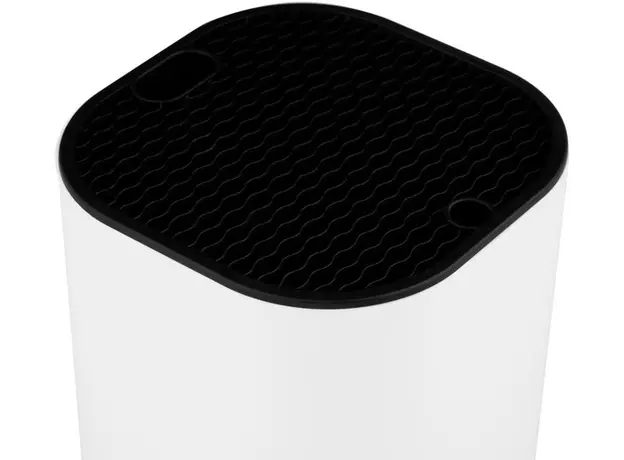 დანების ჩასაწყობი Ardesto Knife Block Gemini, 23 cm, white, plastic, 3 image