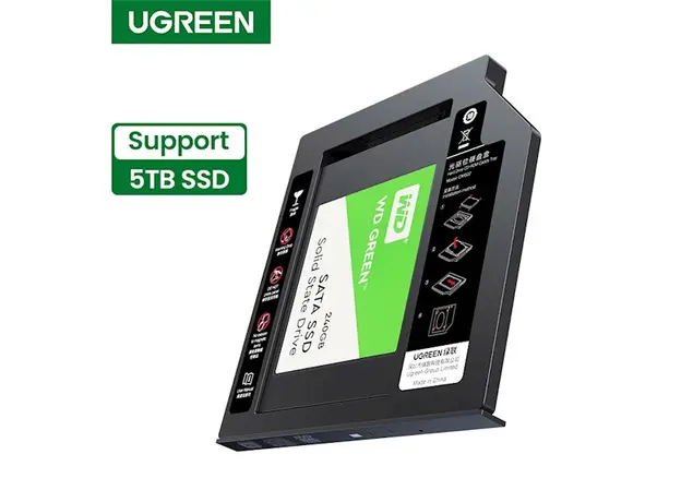 მყარი დისკის ქეისი UGREEN CM322 (70657) SATA Hard Disk Drive Caddy Tray, 3 image