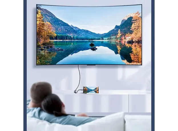 USB ადაპტერი UGREEN 70444 USB Type C to HDMI 2.0 4K@60 Hz Thunderbolt 3 Convertor for MacBook / PC gray, 7 image