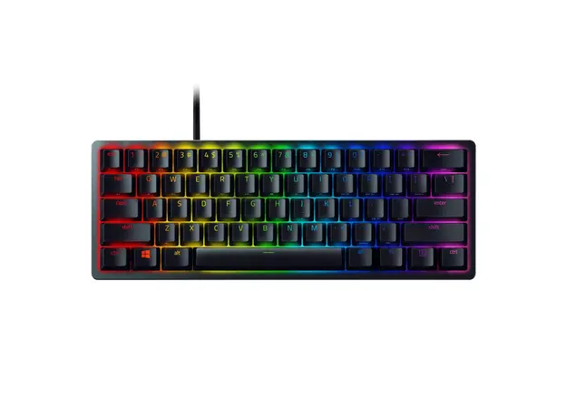 კლავიატურა Razer Gaming Keyboard Huntsman Mini Red Switch USB US RGB, Black