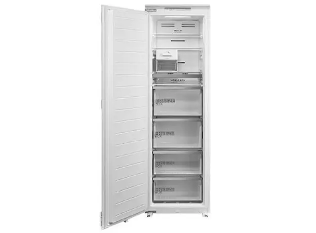 ჩასაშენებელი საყინულე Midea MDRE306FZF01, A+, 212L, 41Db, Built-in Freezer, White, 4 image