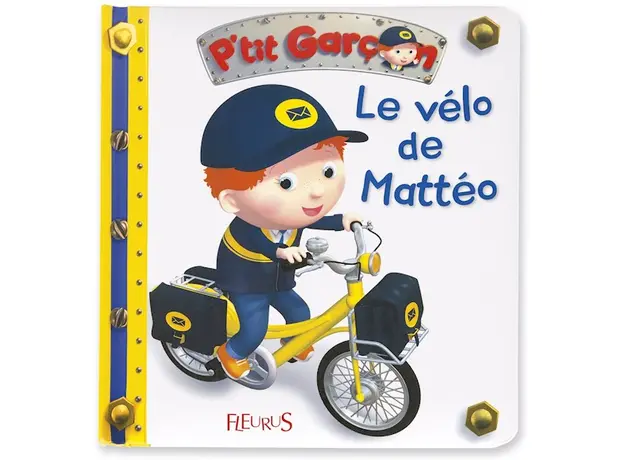 ასაწყობი ფაზლი Janod Set of 2 puzzles Bike Metta J02766, 5 image