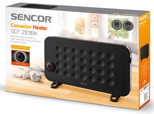 ელექტრო გამათბობელი Sencor SCF 2101BK Heating Convector, 8 image