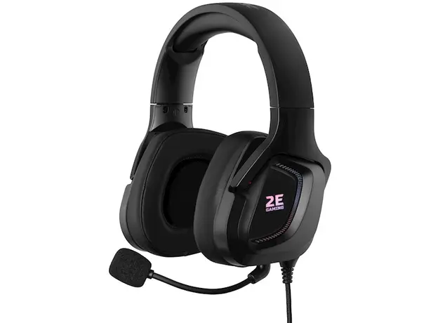 ყურსასმენი 2E HG340 RGB 7.1 (2E-HG340BK-7.1) BLACK, 3 image