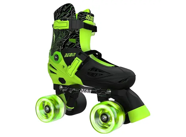 როლიკები NEON COMBO SKATES (SIZE 34-37) GREEN 4L/13L/16L CL 4PK, 2 image