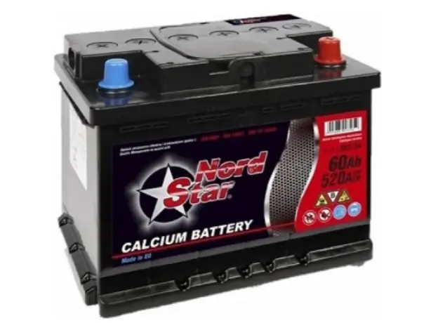 აკუმულატორი NordStar 60 ა*ს JIS მარჯ.