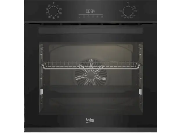 ჩასაშენებელი ელექტრო ღუმელი Beko BBIM13300CDXE b300, 72L, Built-In, Black, 2 image