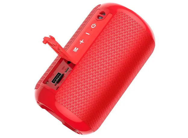 უსადენო დინამიკი HOCO HC1 Trendy sound sports wireless speaker - Red, 3 image
