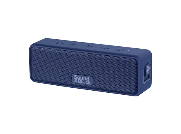 პორტატული დინამიკი 2E SOUNDXBLOCK TWS MP3 WIRELESS WATERPROOF Blue 2E-BSSXBWBL, 7 image
