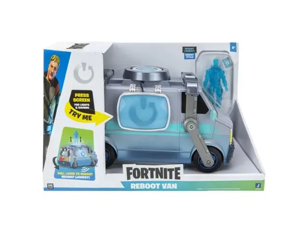 სათამაშო ფურგონი Fortnite Deluxe Feature Vehicle Reboot Van, 2 image