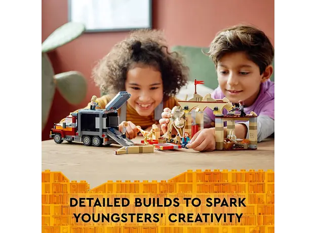 ლეგო LEGO Jurassic World T. rex & Atrociraptor Dinosaur Breakout, 4 image