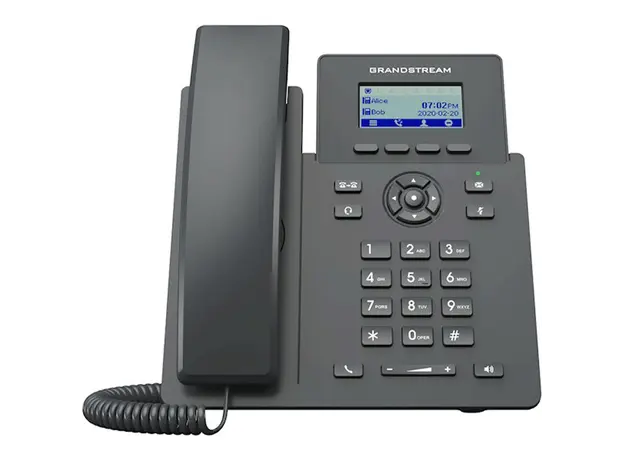 IP ტელეფონი Grandstream GRP2601 Carrier-Grade IP Phones 2 lines 2 SIP accounts Dual 10/100 Mbsps