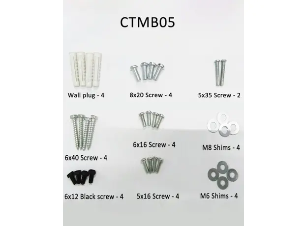 ტელევიზორის საკიდი Allscreen universal LCD LED TV Bracket CTMB05 40-70 ინჩი, 4 image