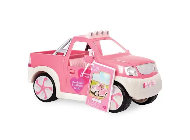 სათამაშო მანქანა LORI 6" DOLL PICK UP TRUCK