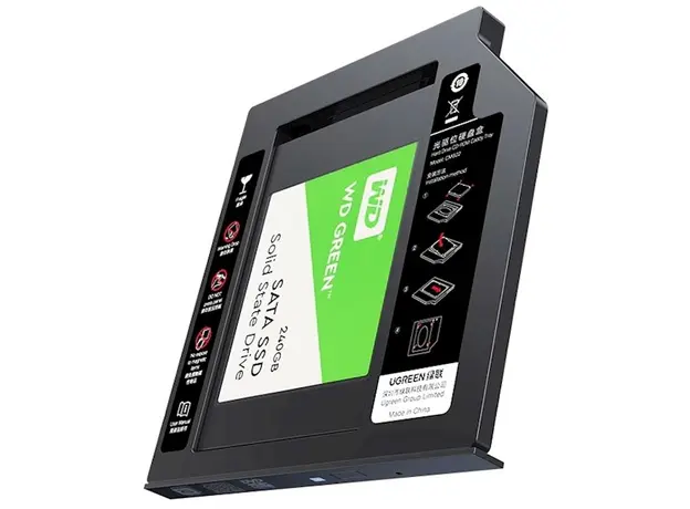 მყარი დისკის ქეისი UGREEN CM322 (70657) SATA Hard Disk Drive Caddy Tray, 2 image