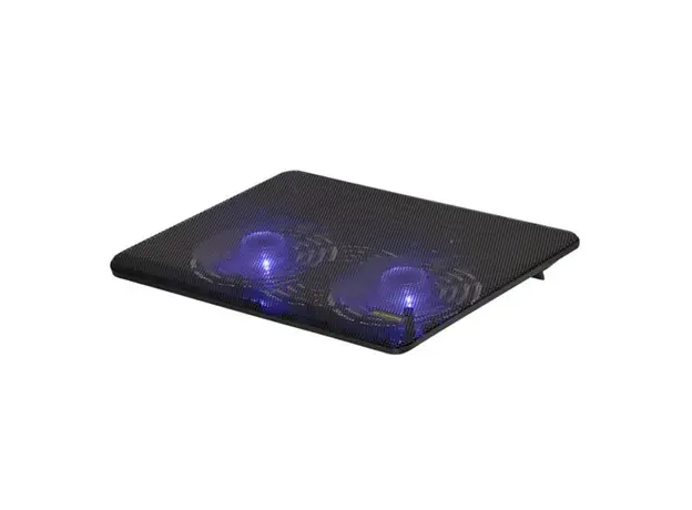 ნოუთბუქის გამაგრილებელი 2E GAMING Laptop stand CPG-001, up to 14", 1xUSB-A, Blue LED, black, 3 image