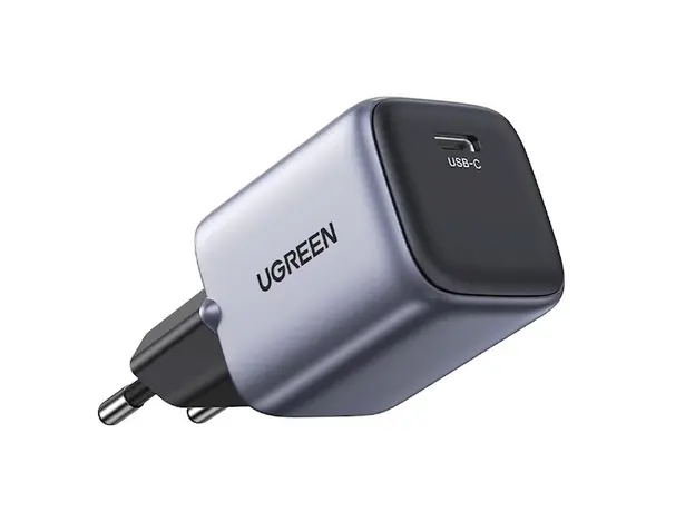 დამტენი UGREEN CD319 (90666) Nexode, 30W, Single port, USB-C, Type-c, Space Gray, 2 image